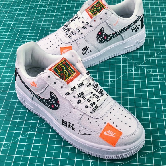 sneakers air force 1 just do it